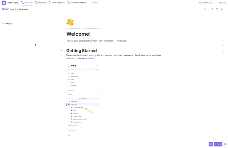 Feature 1 walkthrough